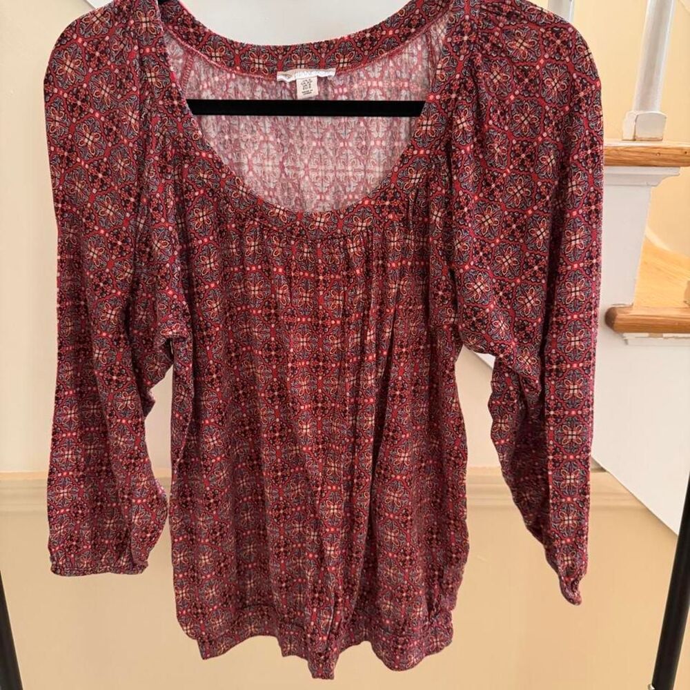 Women's Patterned Blouse
